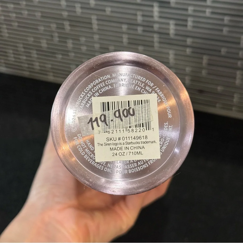 NWT Starbucks Pink Cherry Blossom Tumbler - Picture 6 of 6